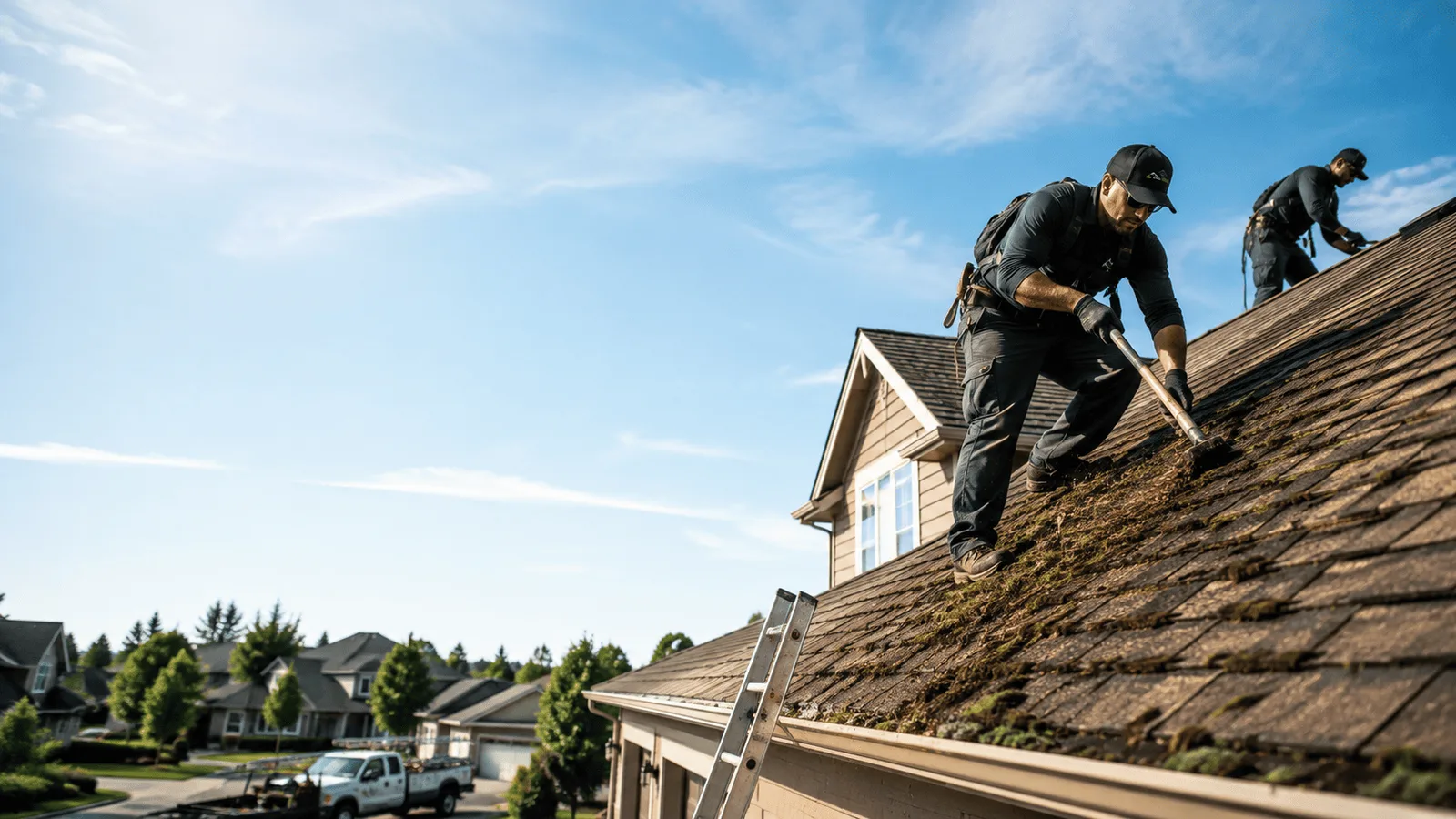 Roof Moss Removal in Maple, NC near me